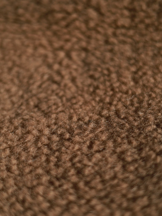 100% Merino Wool Fabric – Brown