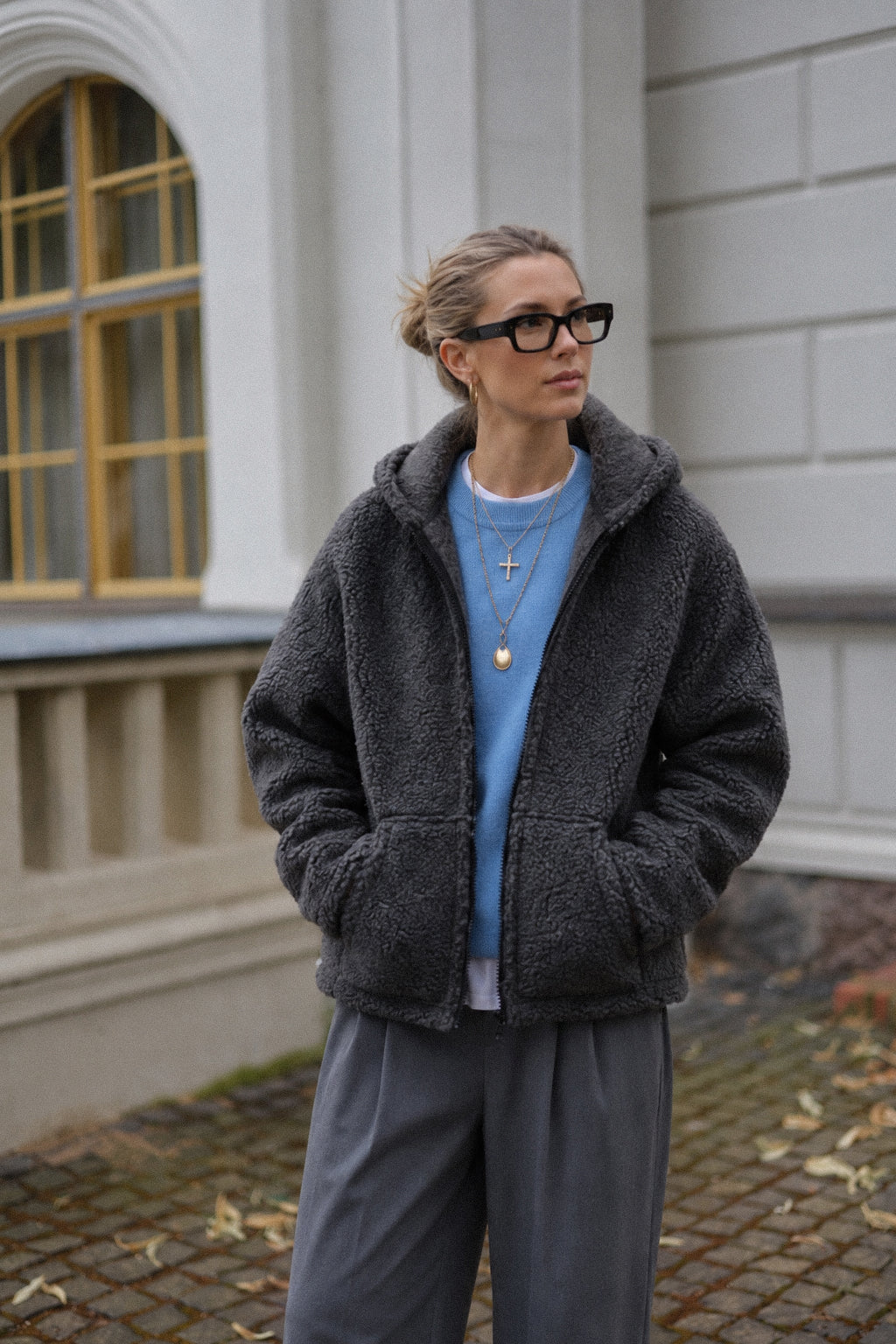 NORVEL – Women's Merino Wool Jacket Grey