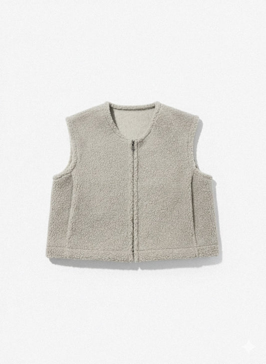 NORA VEST — damska kamizelka z wełny merino