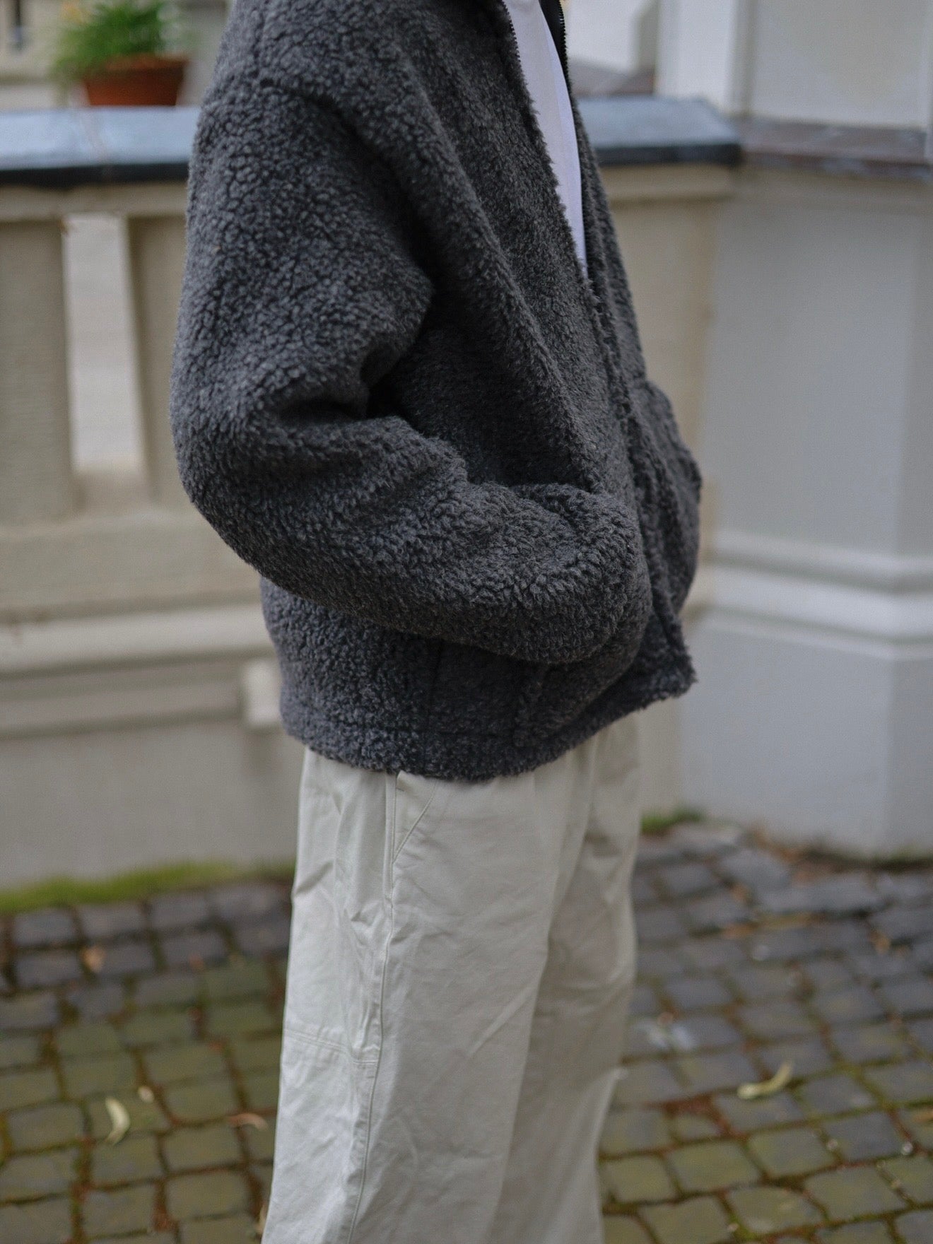 NORVEL – Men's Merino Wool Jacket Grey