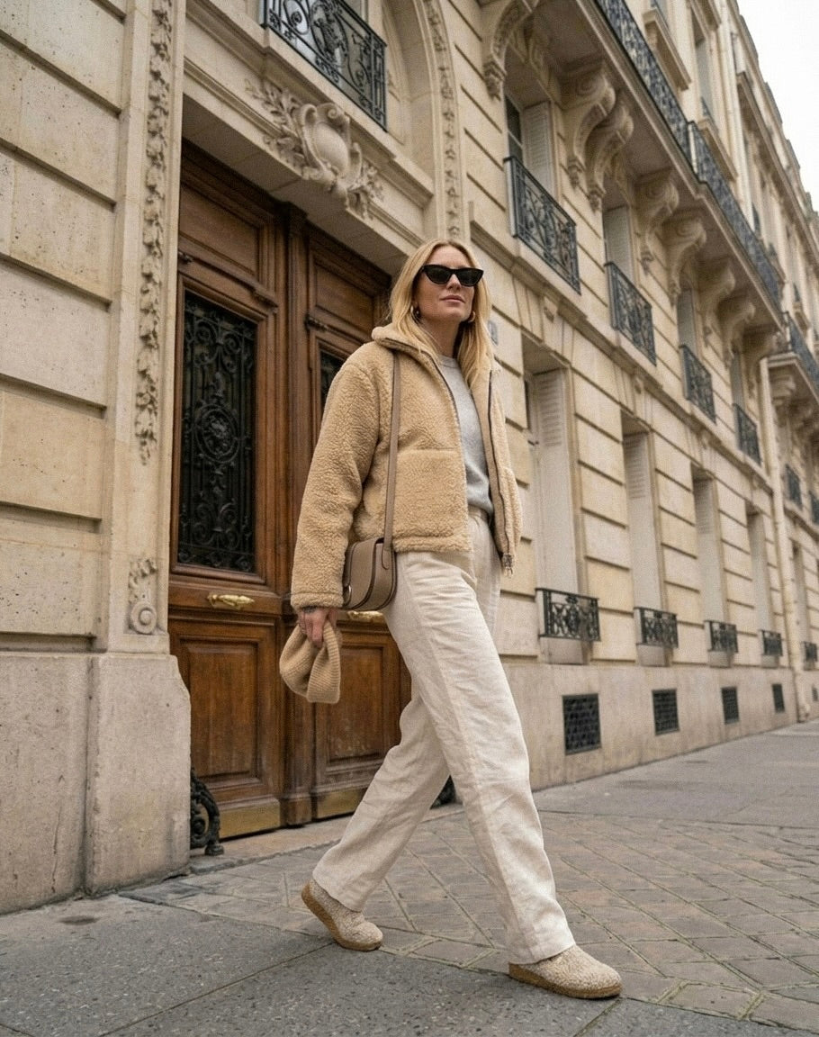 LUMI – Merino Wool Jacket Beige