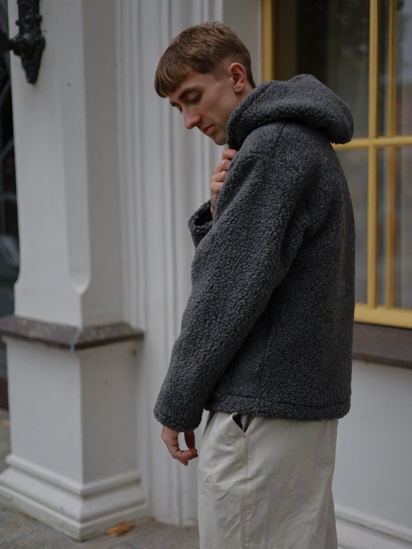 NORVEL – Men's Merino Wool Jacket Grey