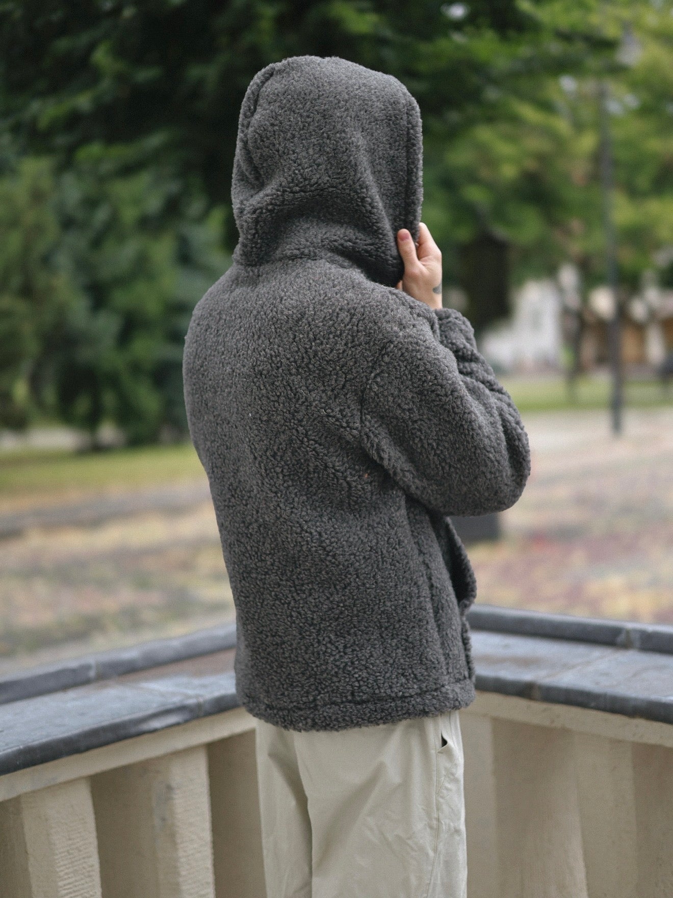 NORVEL – Men's Merino Wool Jacket Grey
