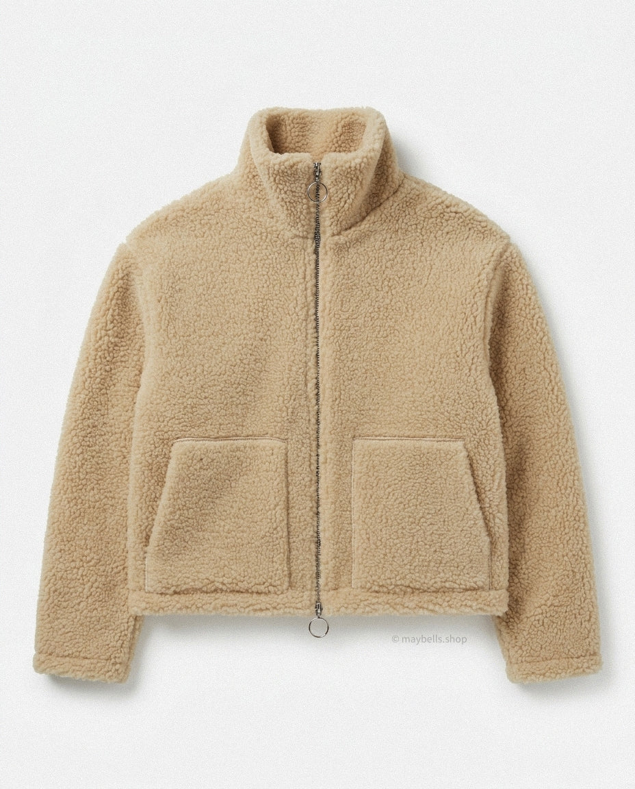 LUMI – Merino Wool Jacket Beige