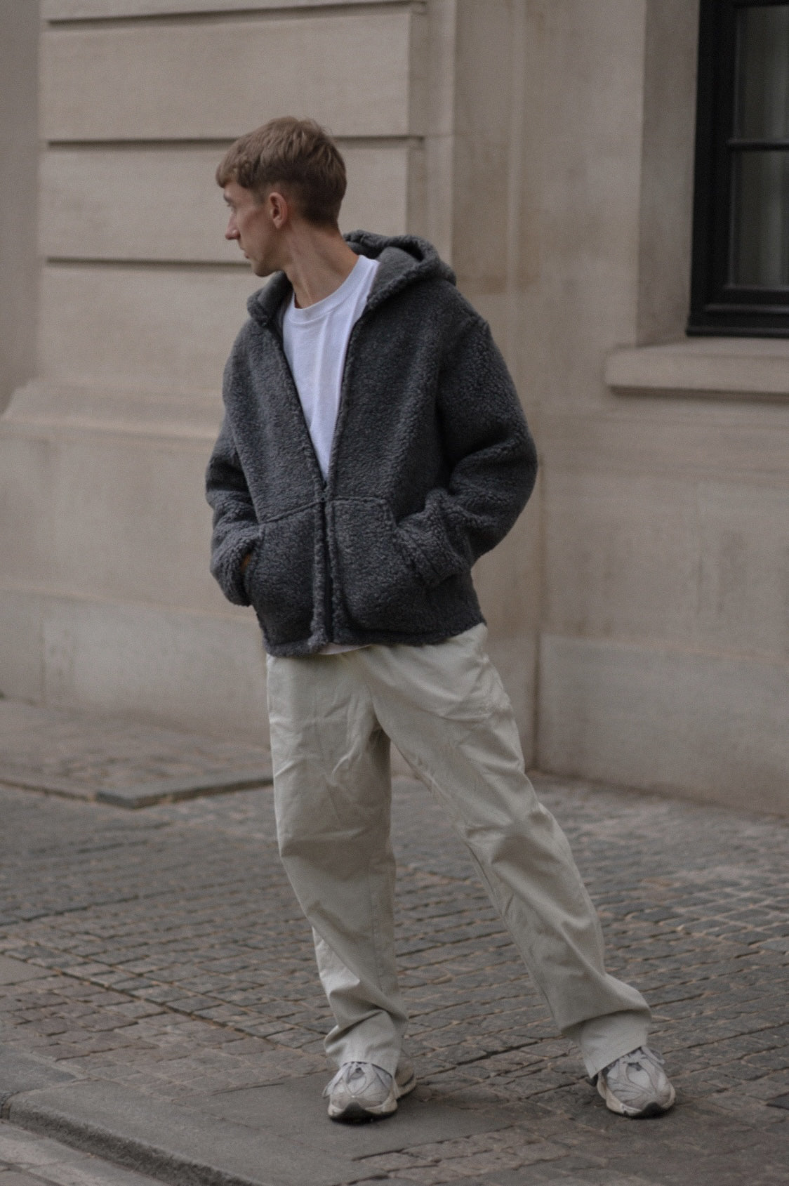 NORVEL – Men's Merino Wool Jacket Grey