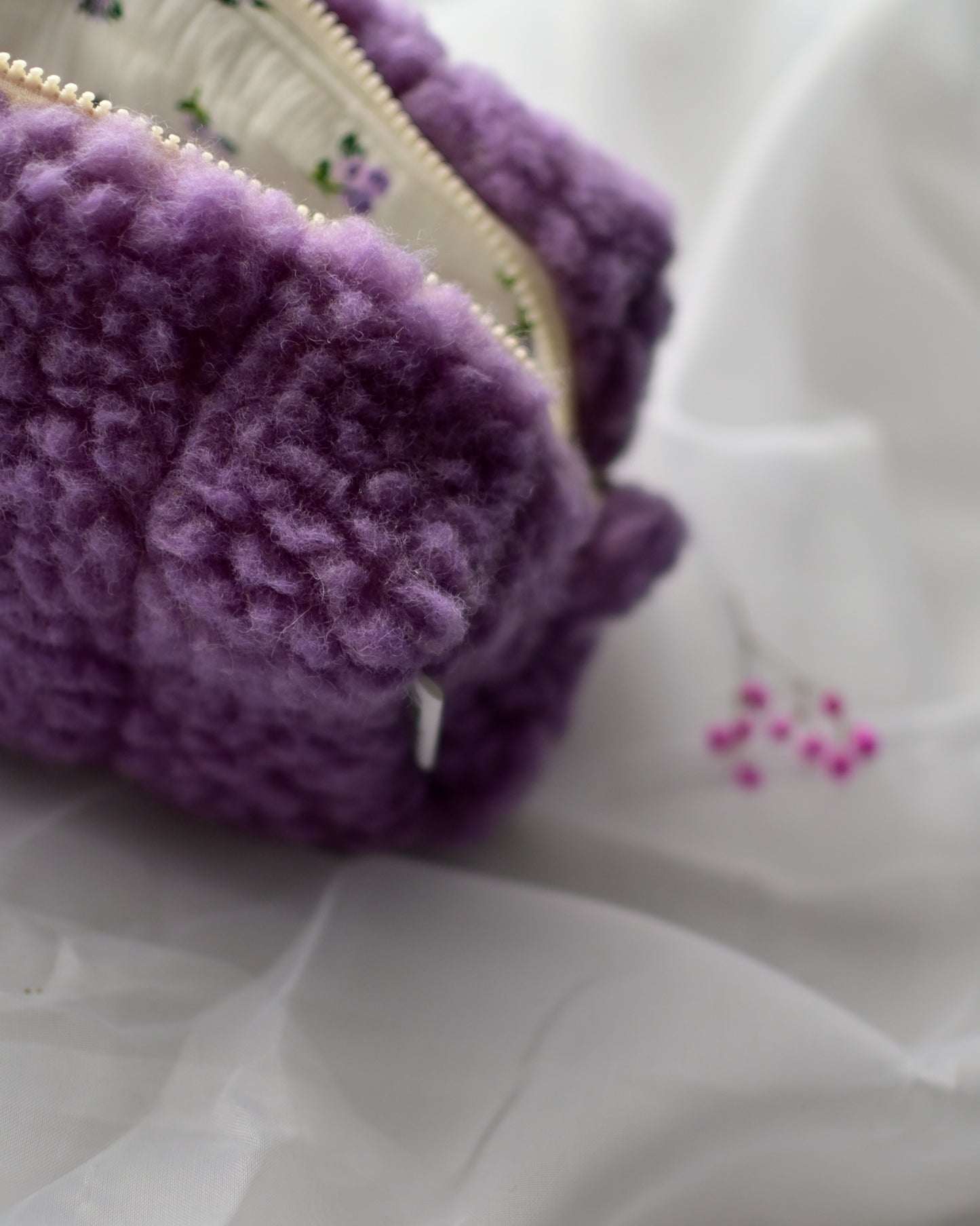 💜 CosyTeddy Lavender Cosmetic Bag 💜