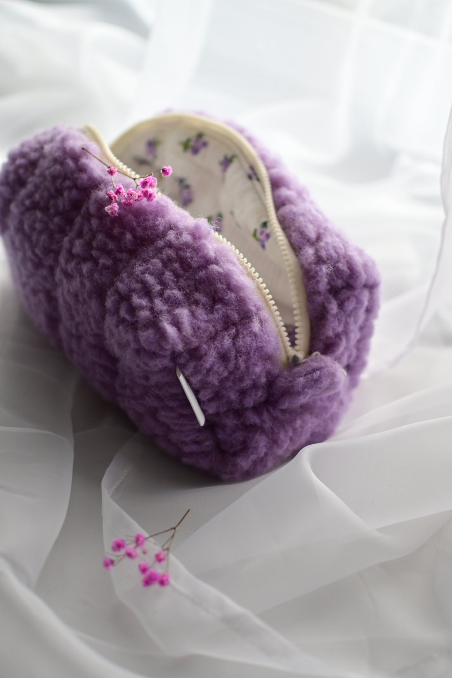 💜 CosyTeddy Lavender Cosmetic Bag 💜