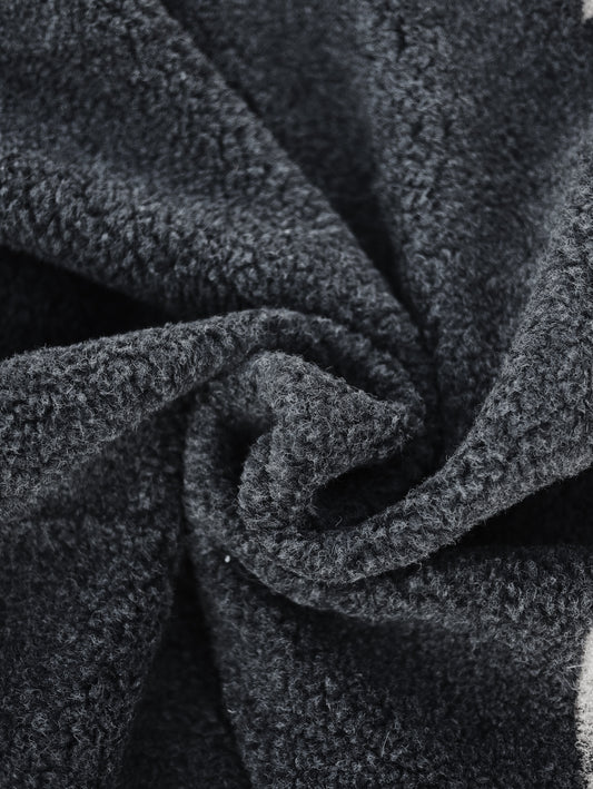 100% Merino Wool Fabric – Black