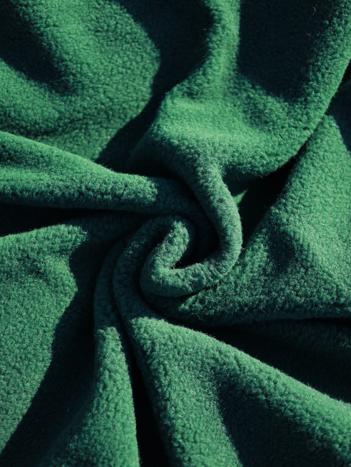 100% Merino Wollstoff – Grün