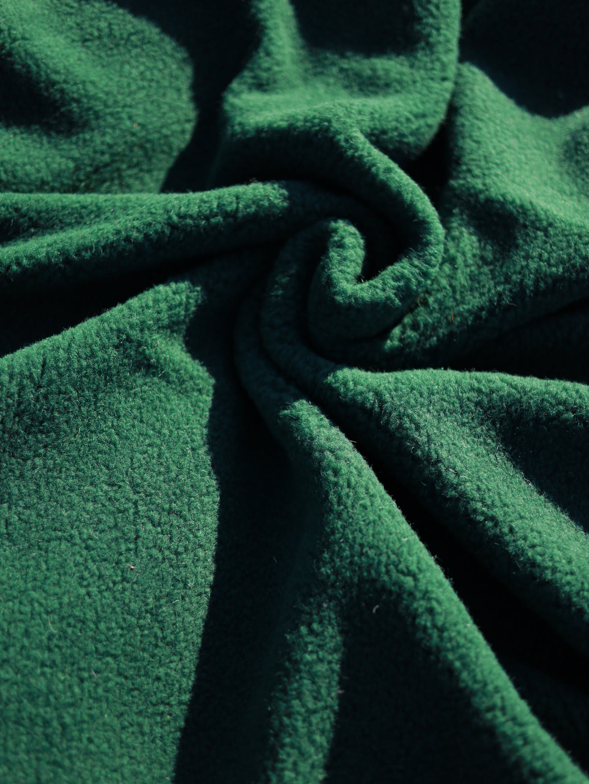 100% Merino Wollstoff – Grün