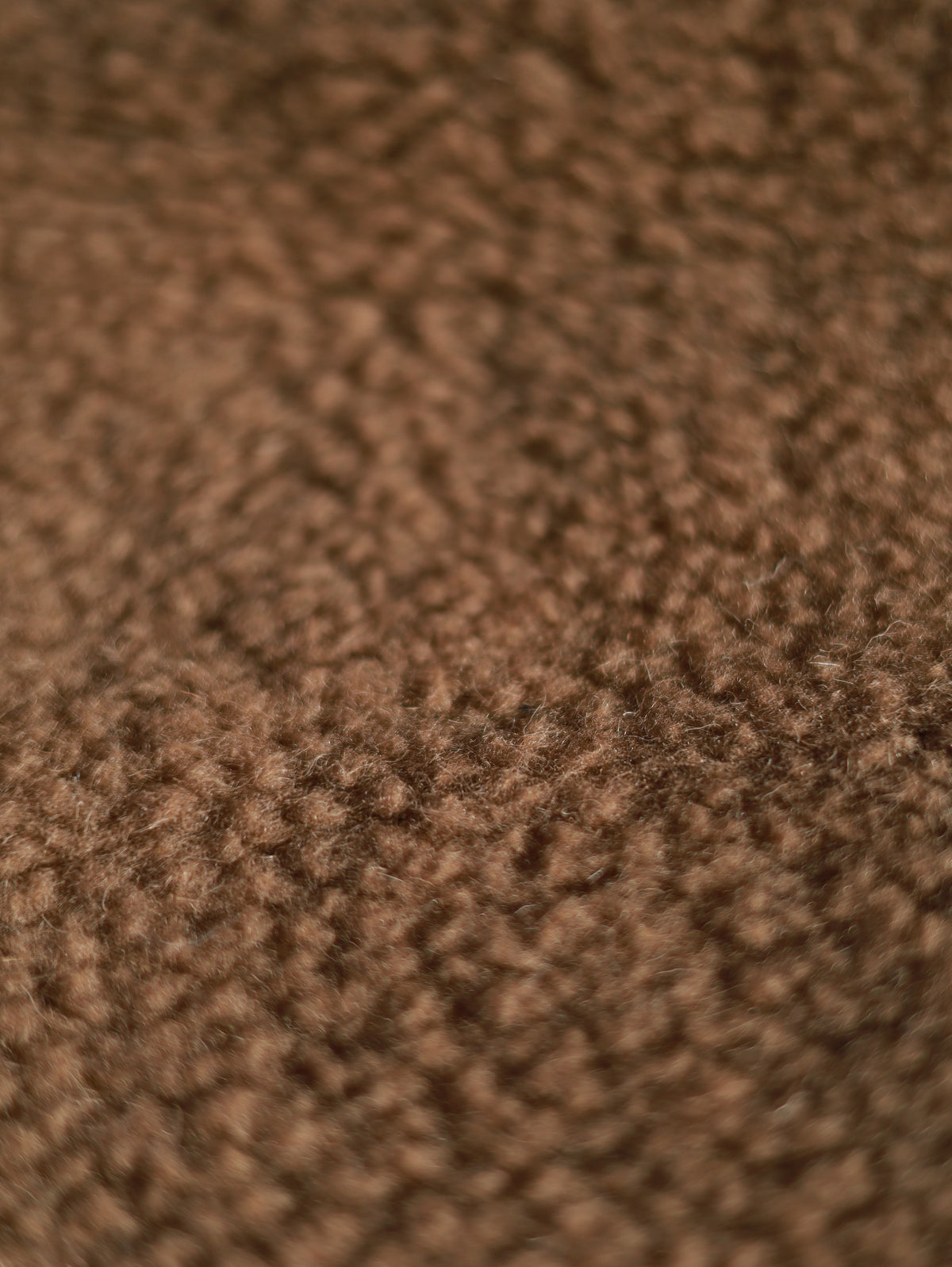 100% Merino Wollstoff – Braun