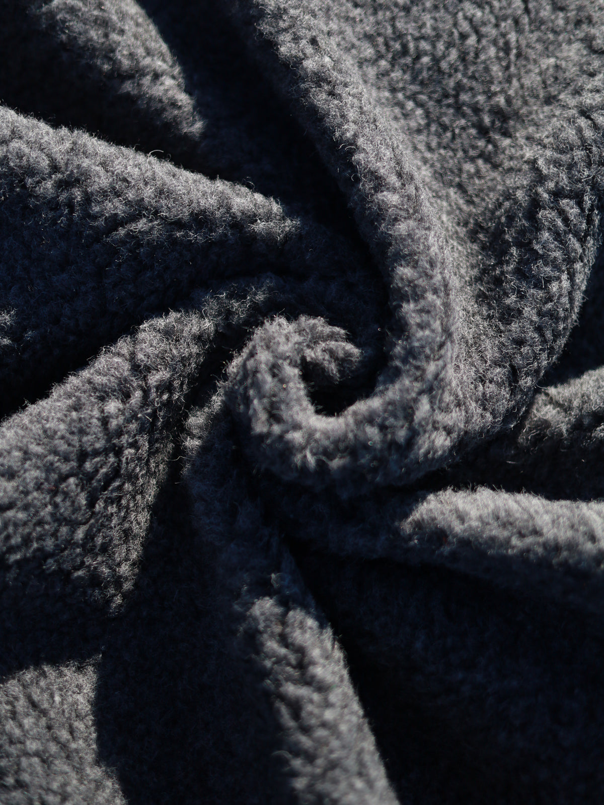 100% Merino Wollstoff – Grau