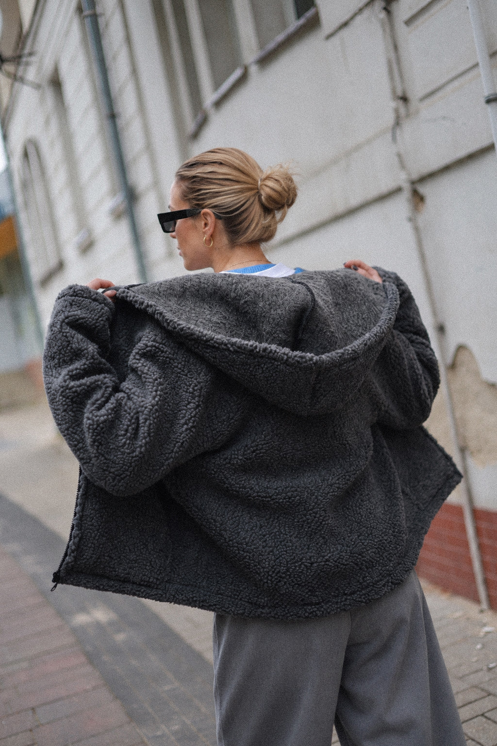 NORVEL – Women's Merino Wool Jacket Grey