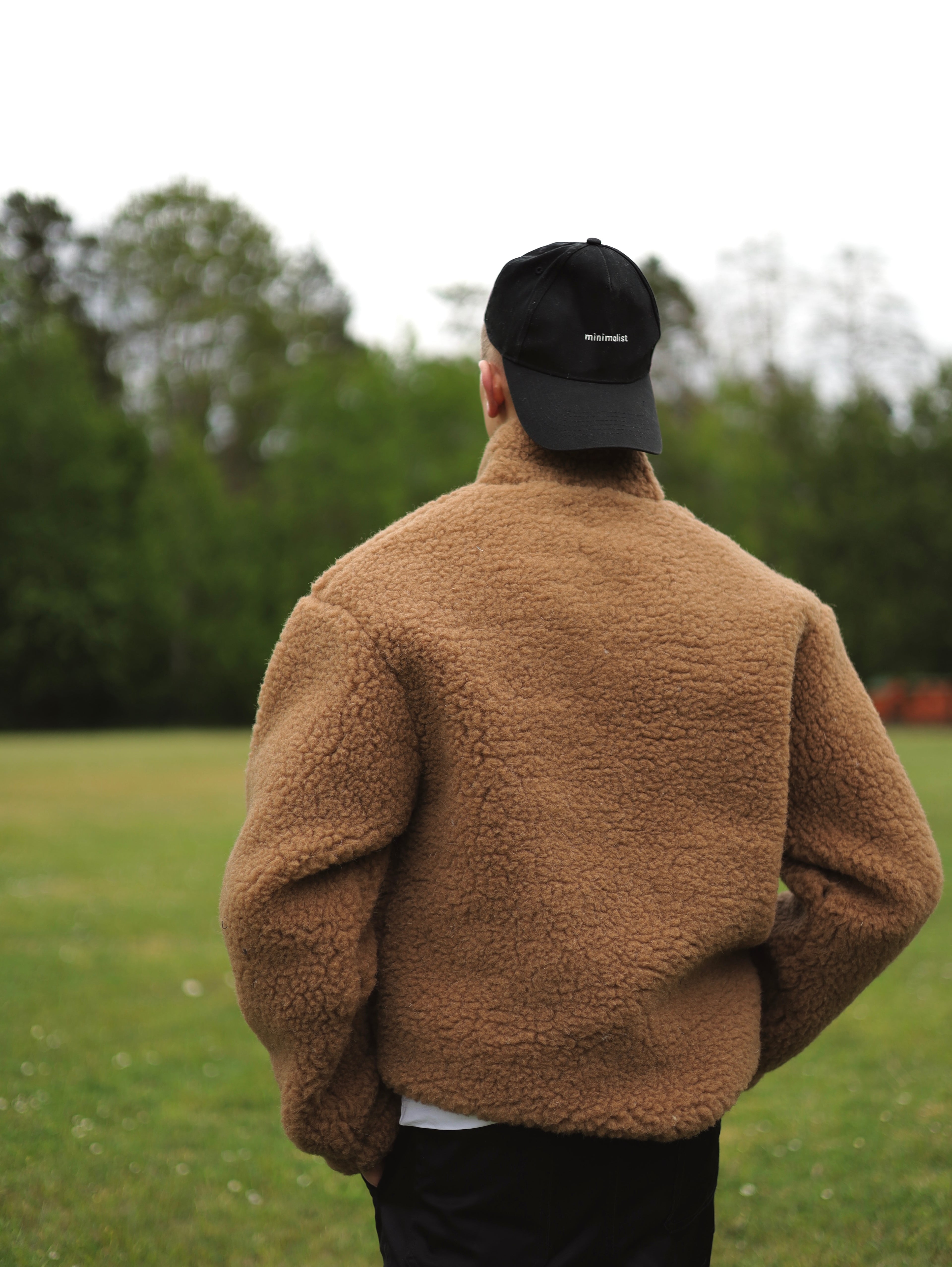 Wełniana kurtka Teddy Half Zip