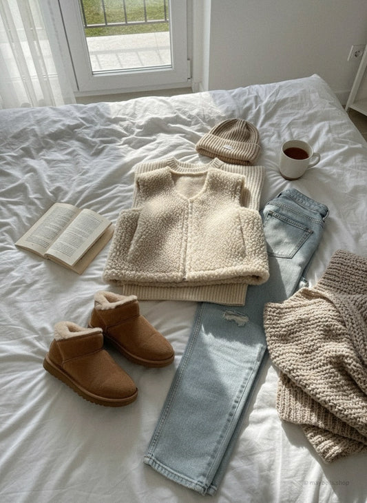 NORA VEST — damska kamizelka z wełny merino