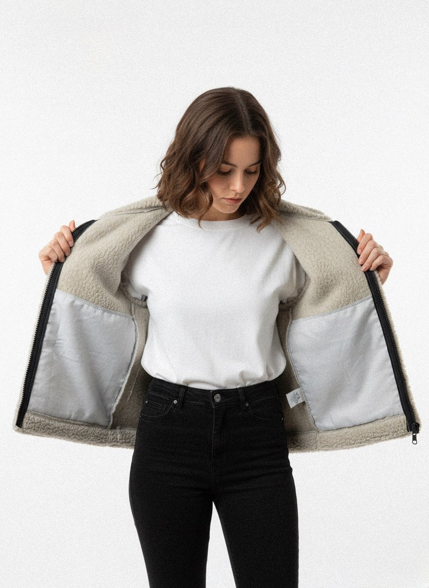 NORA VEST — damska kamizelka z wełny merino