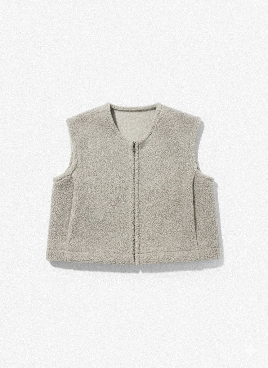 NORA VEST — damska kamizelka z wełny merino