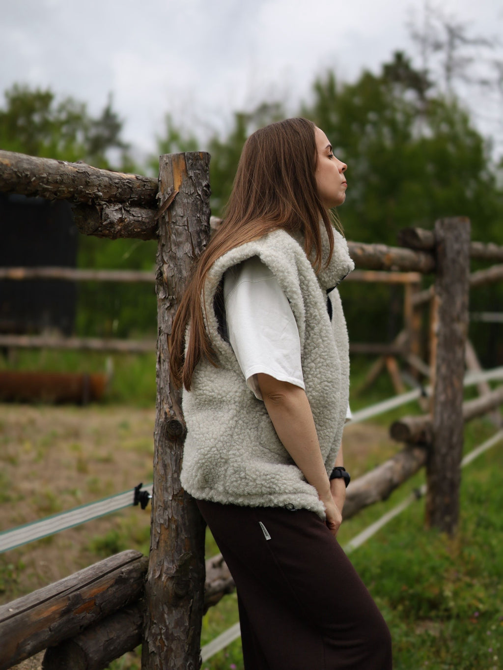 Kurtka 2w1 z naturalnej wełny