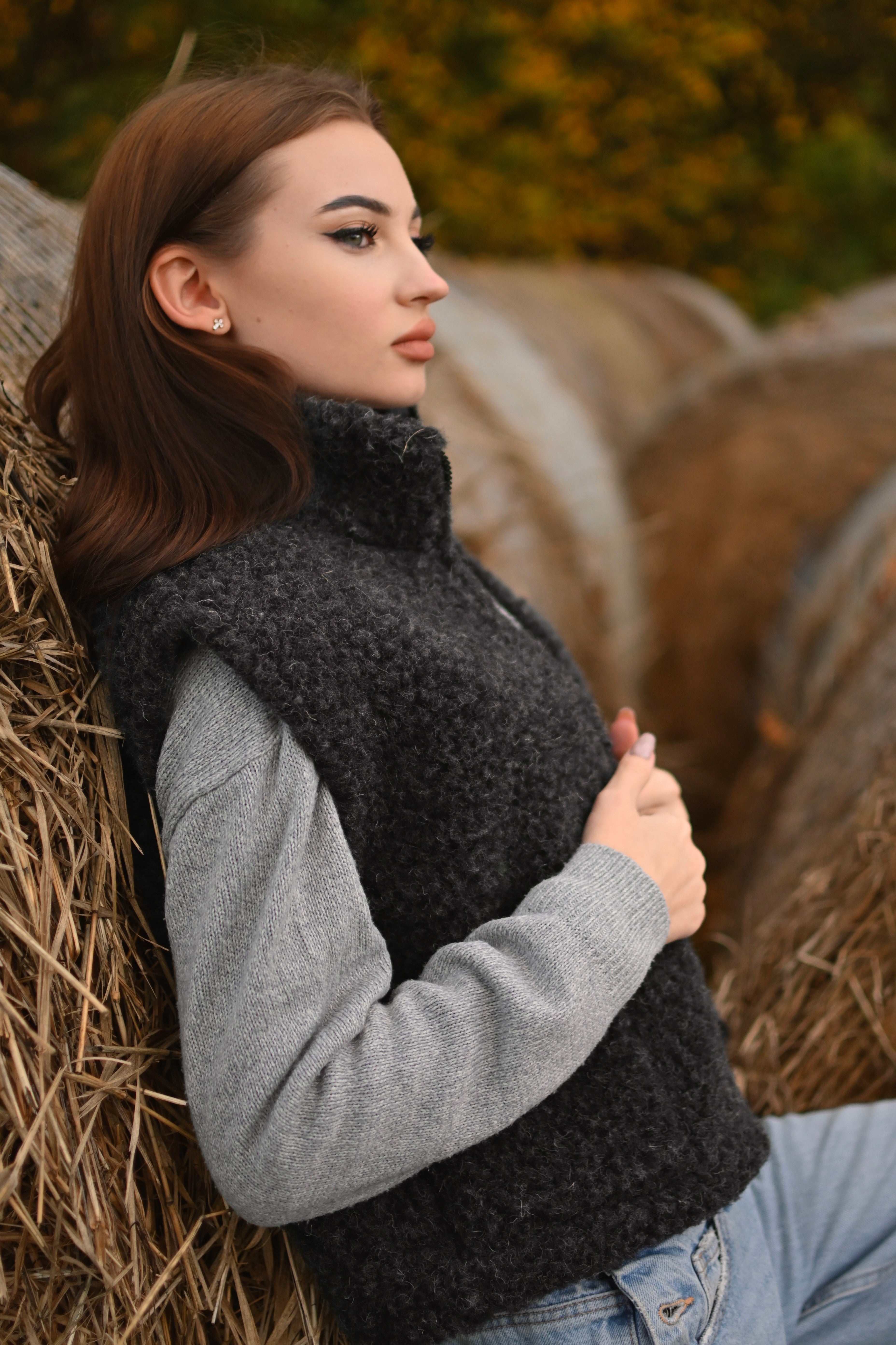 Kamizelka damska  czarna