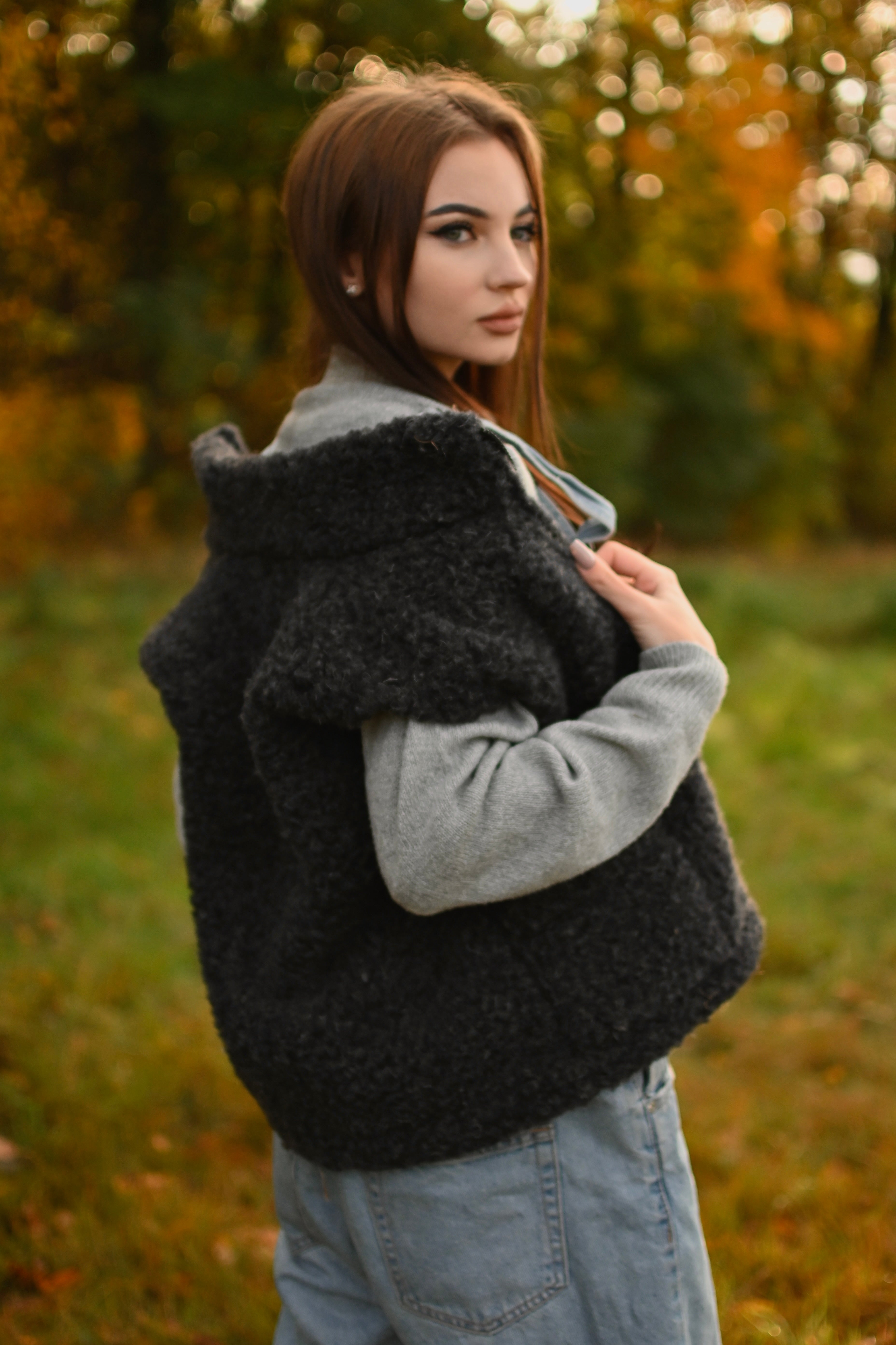 Kamizelka damska  czarna