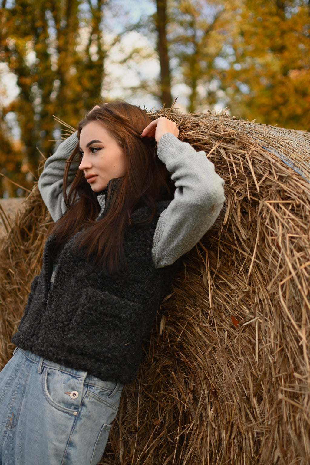 Kamizelka damska  czarna