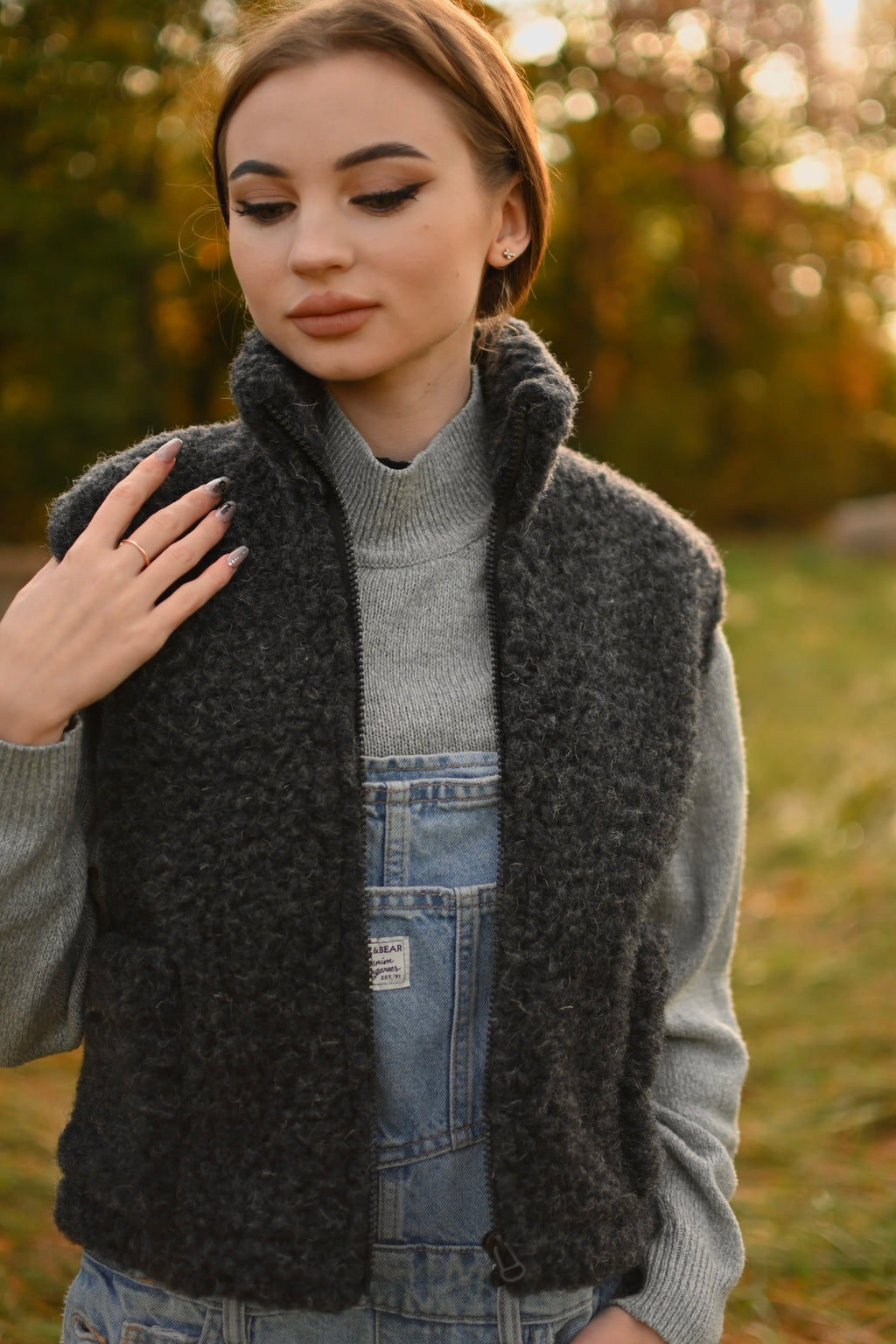 Kamizelka damska  czarna