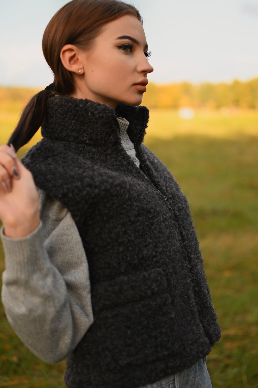 Kamizelka damska  czarna