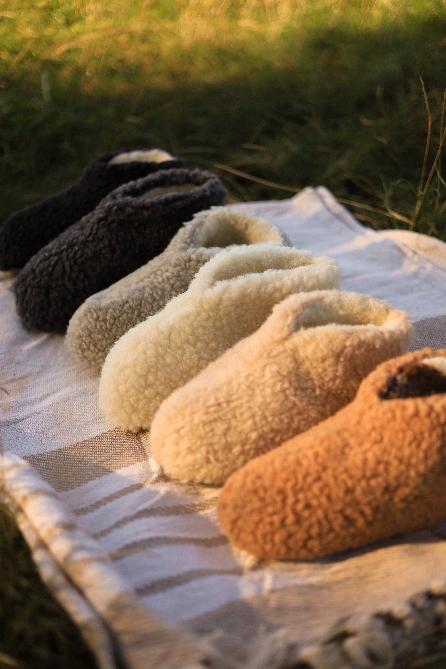 Merino Hausschuhe | 100% Schafwolle | Ecru