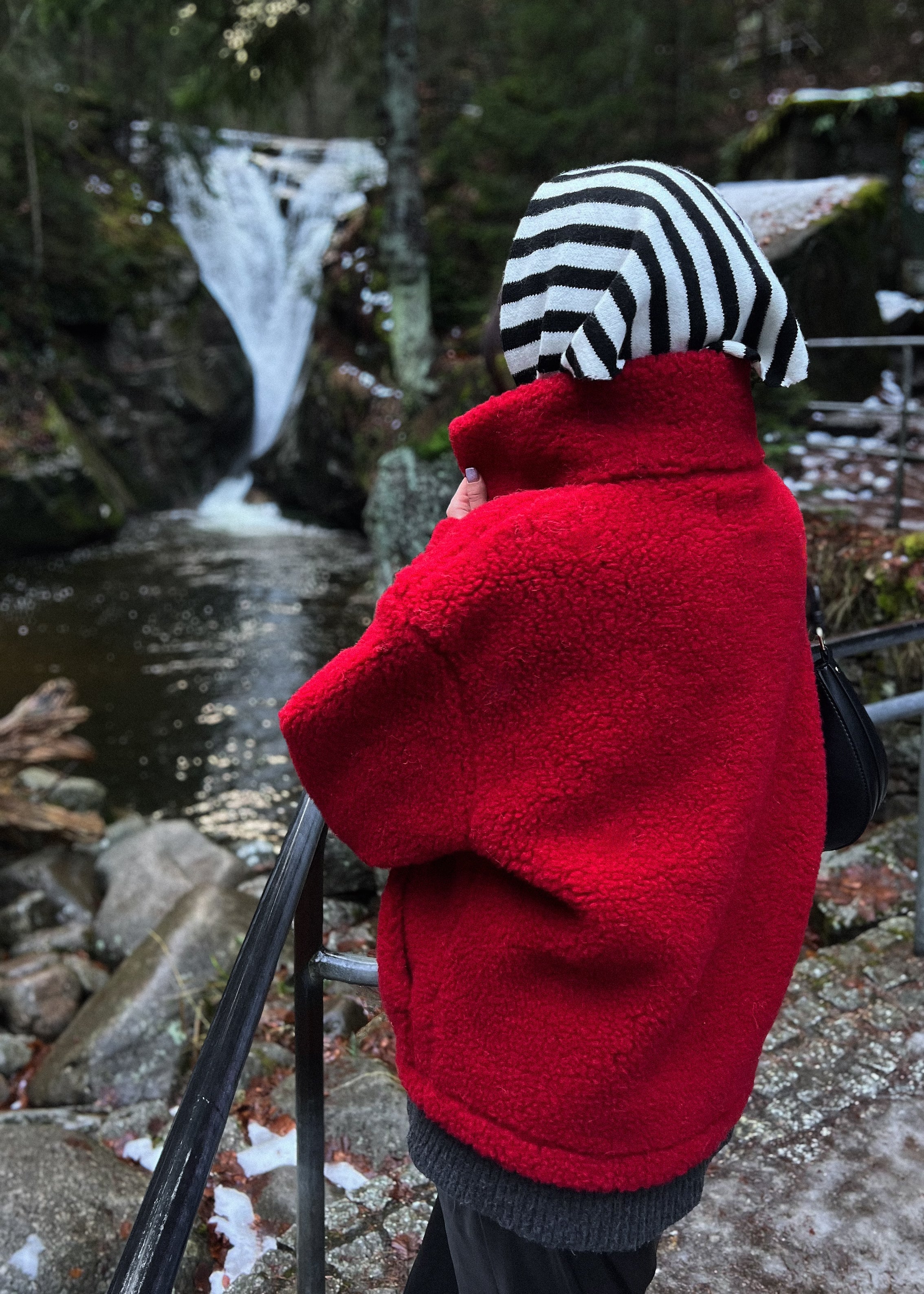 LUMI Jacket Red — Wool Teddy Jacket | Kurtka z Wełny Teddy