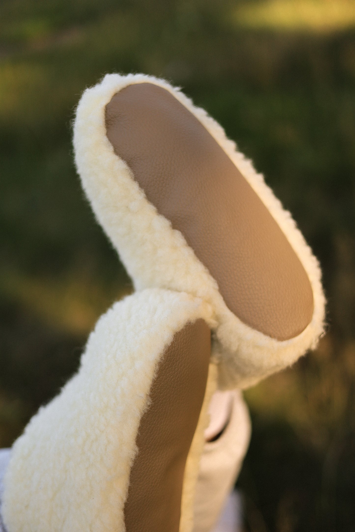 Merino Hausschuhe | 100% Schafwolle | Ecru