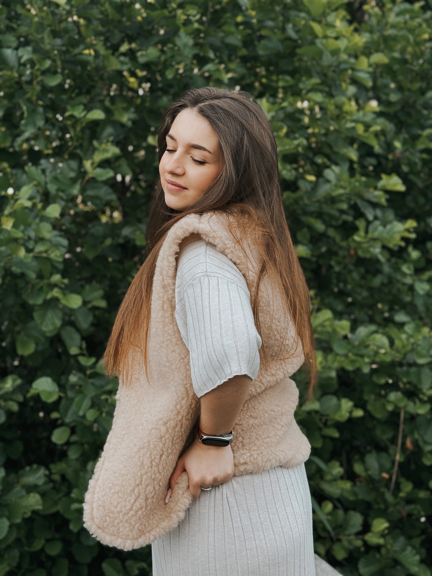 Beige Vest