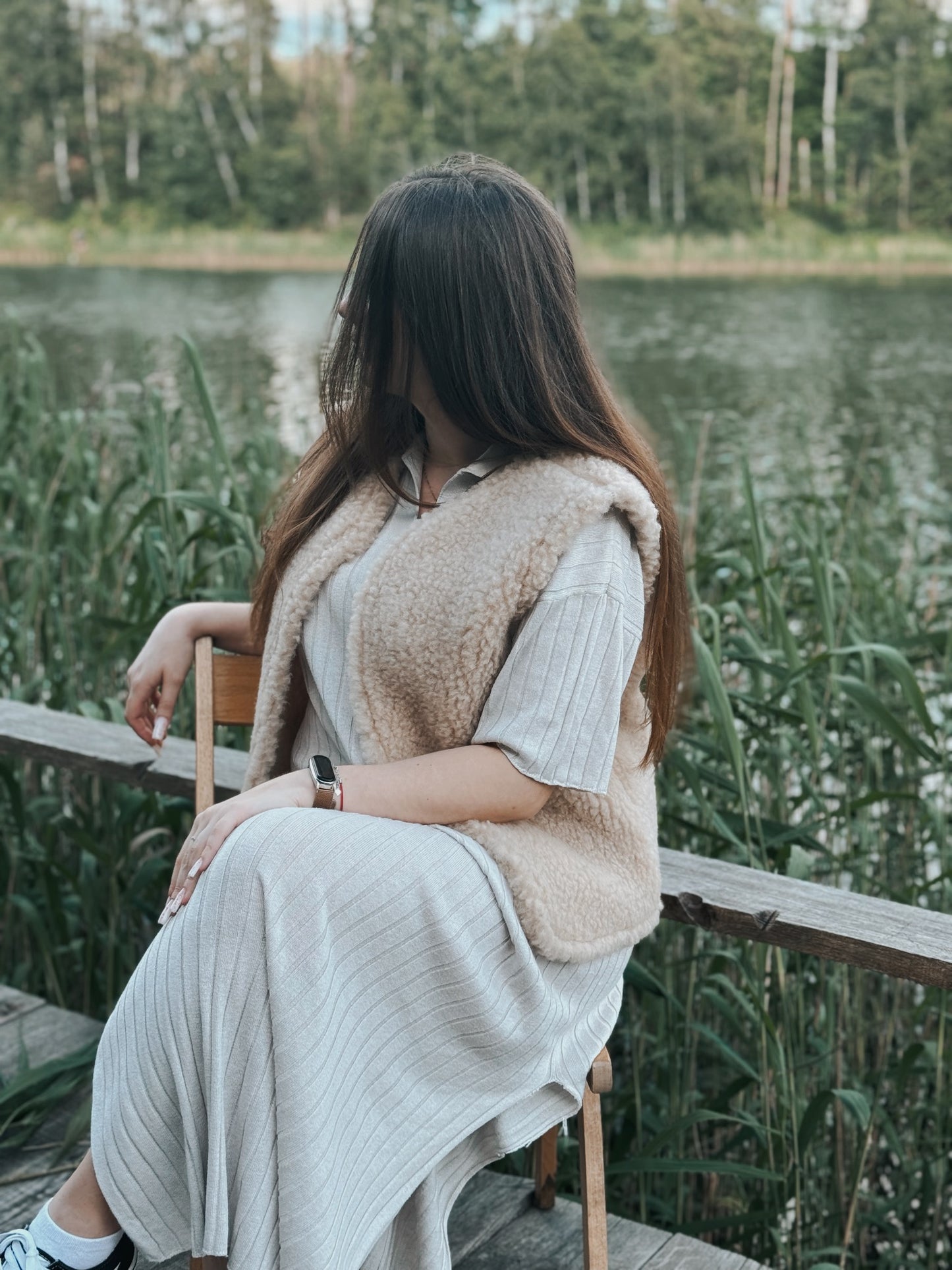 Beige Vest