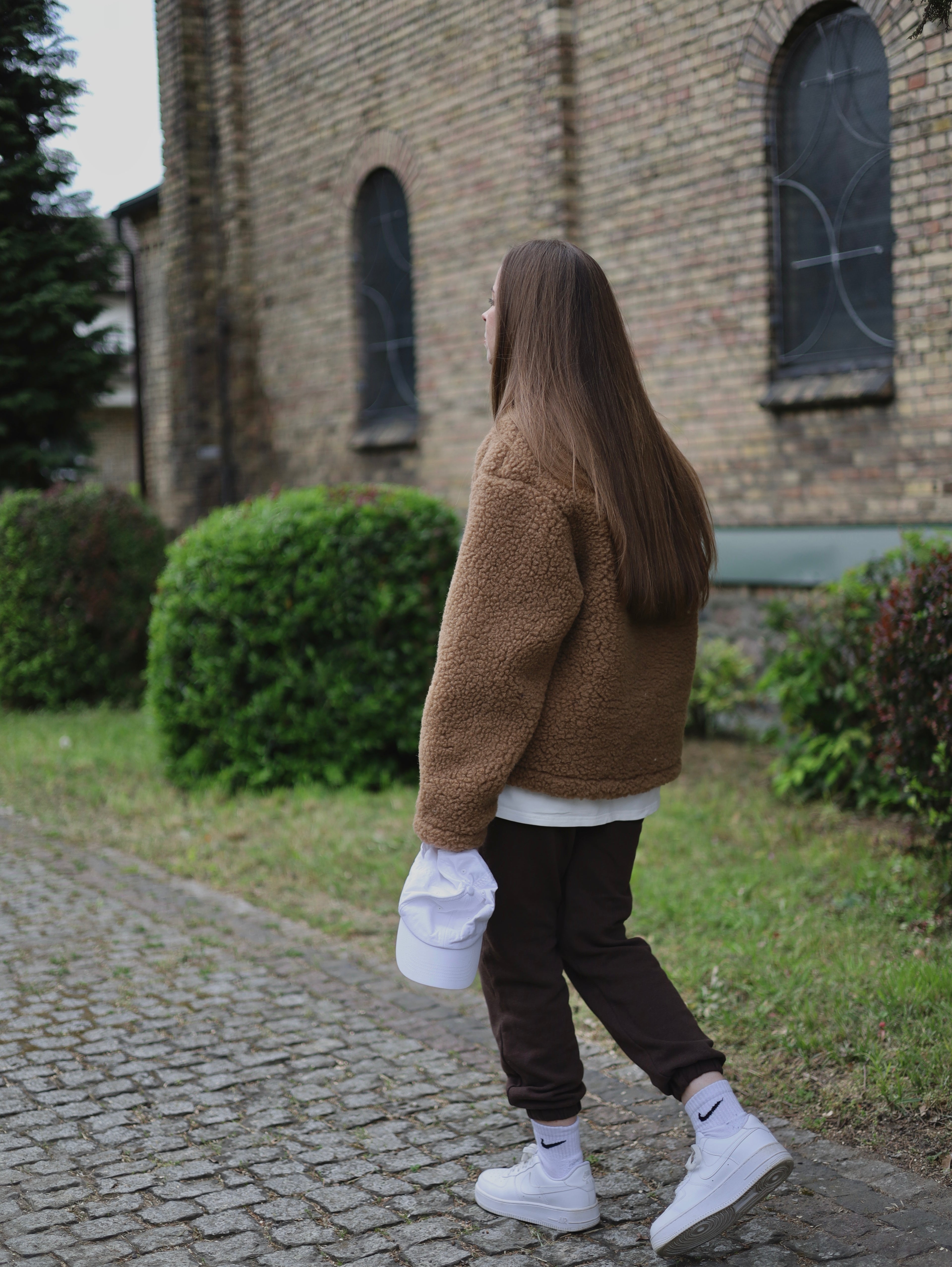 Wełniana kurtka Teddy Half Zip