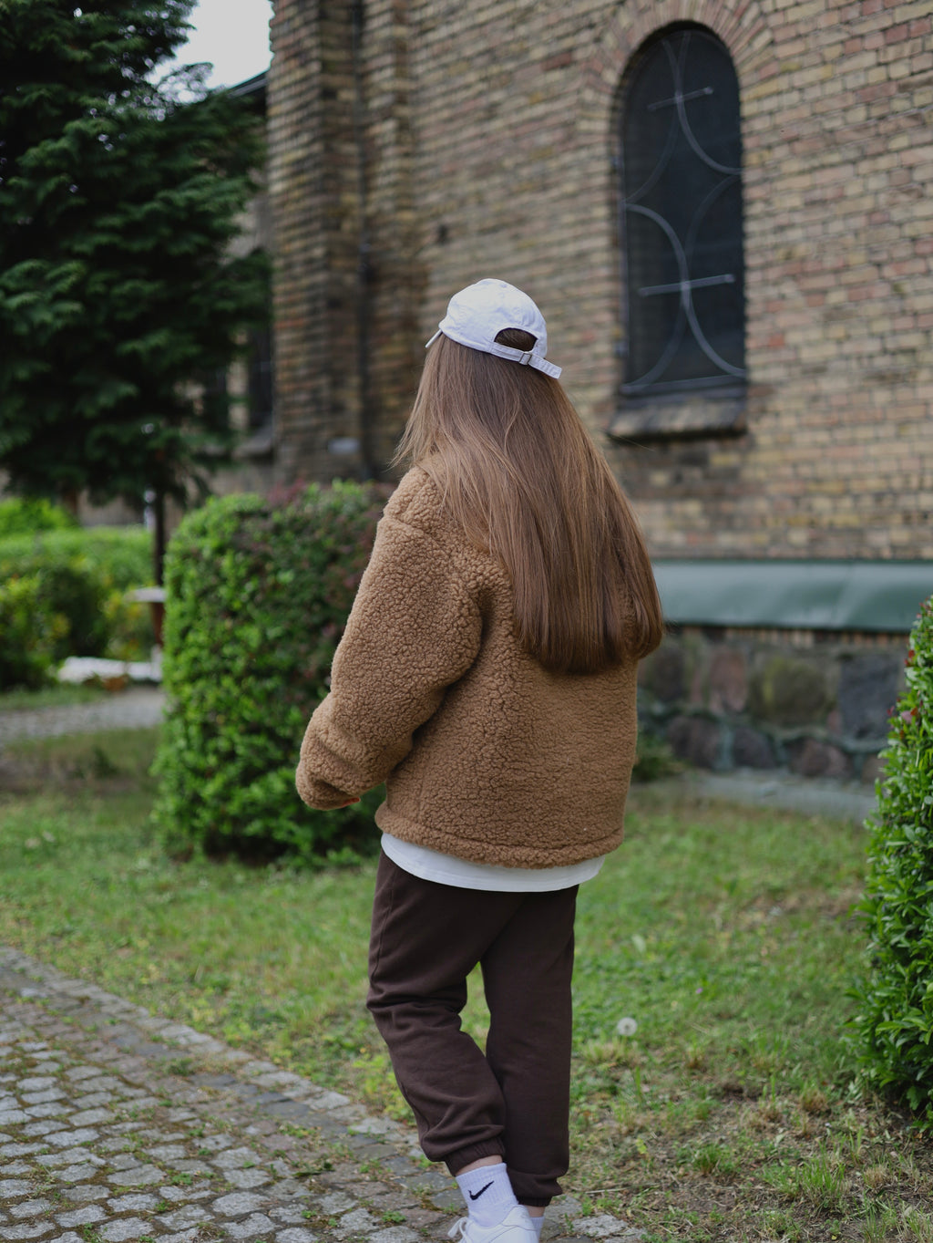 Wełniana kurtka Teddy Half Zip