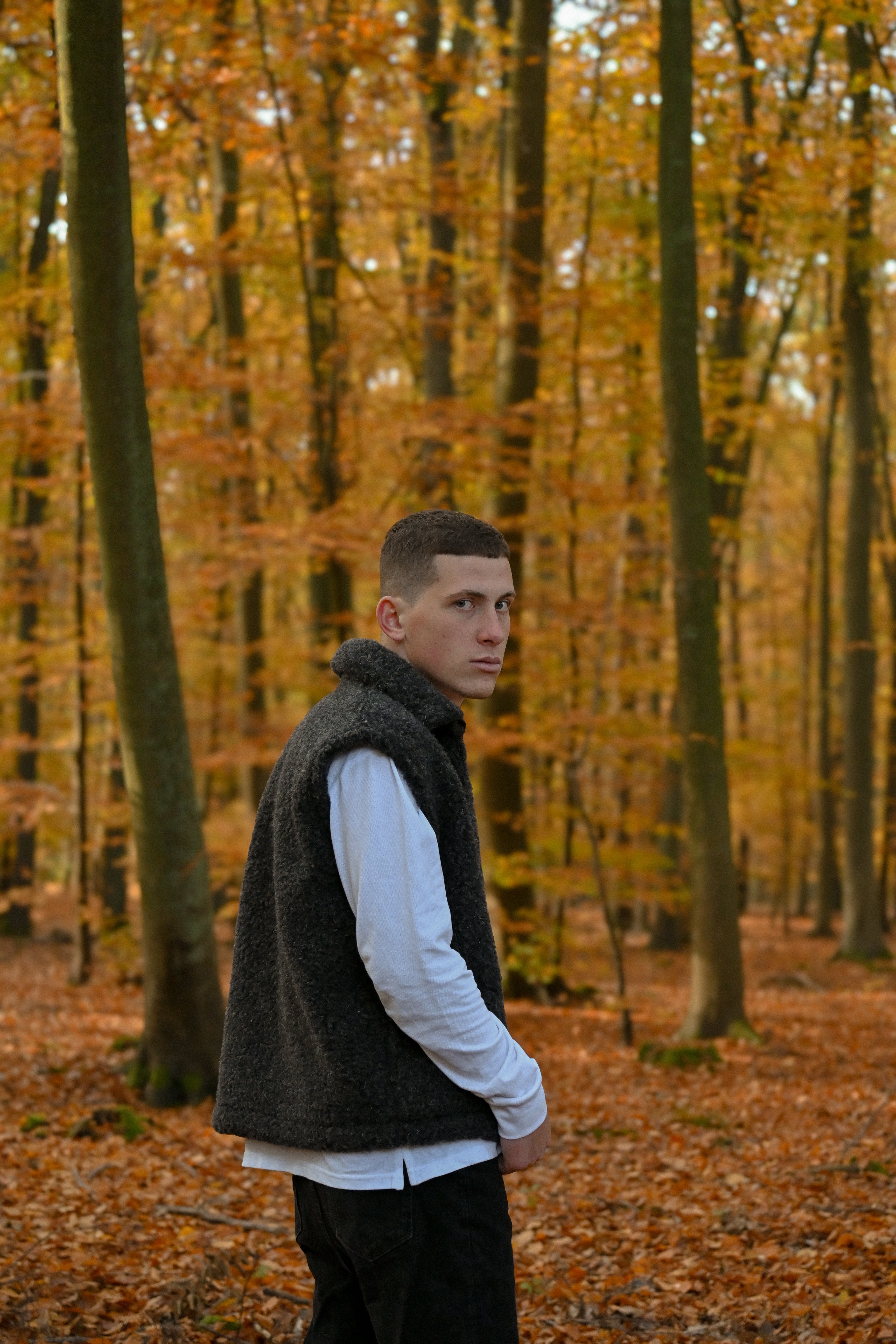 Kamizelka z naturalnej wełny