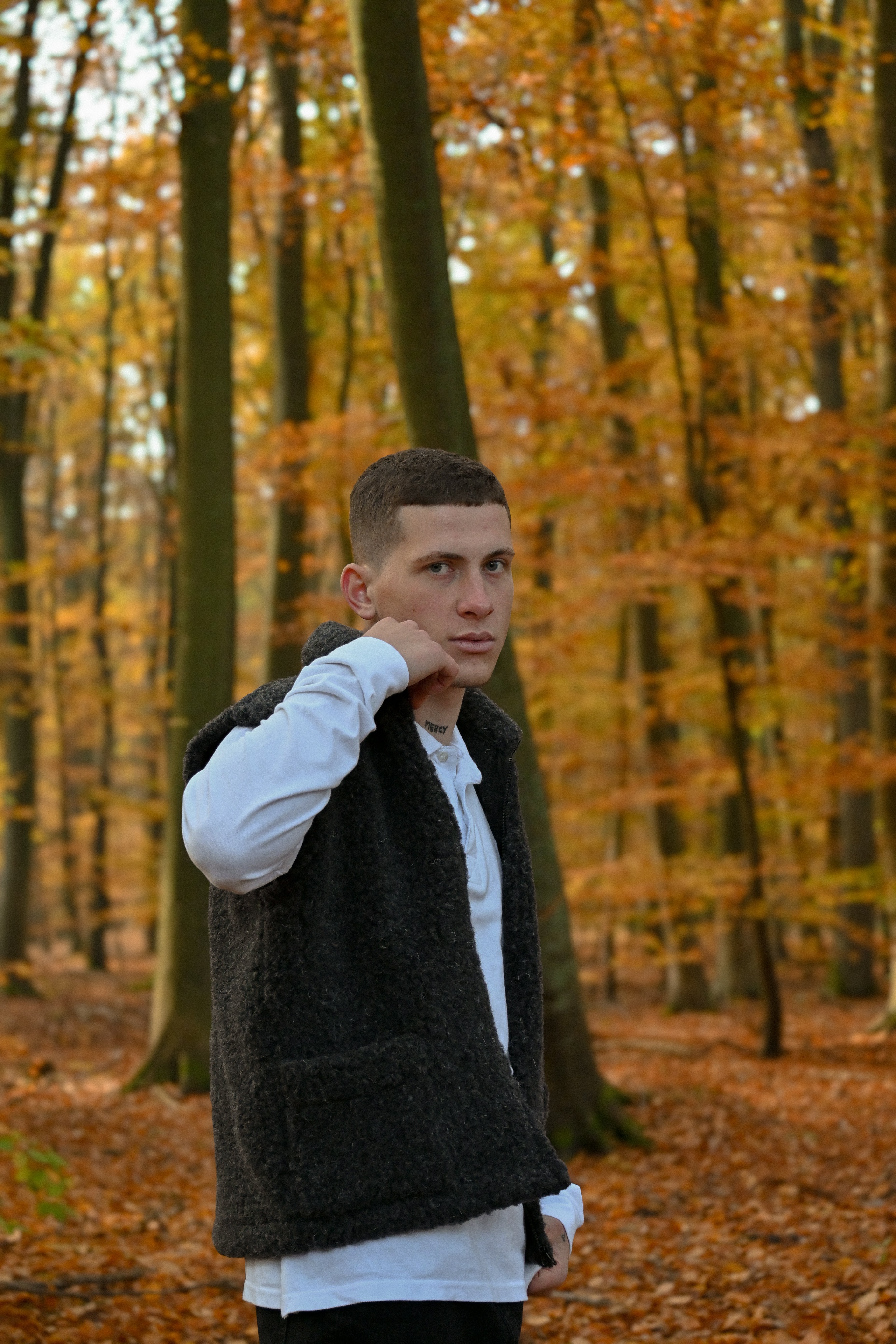 Kamizelka z naturalnej wełny