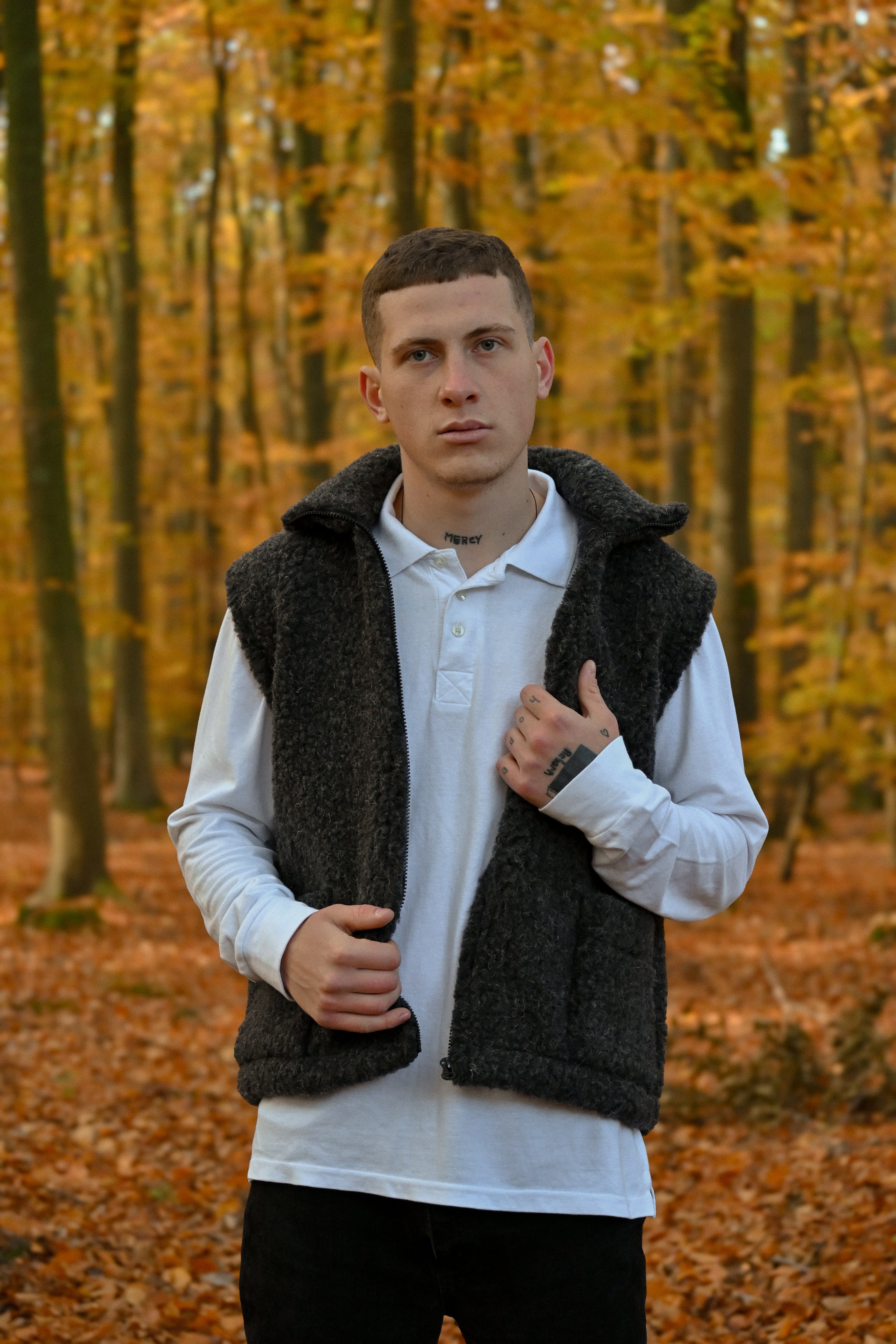 Kamizelka z naturalnej wełny