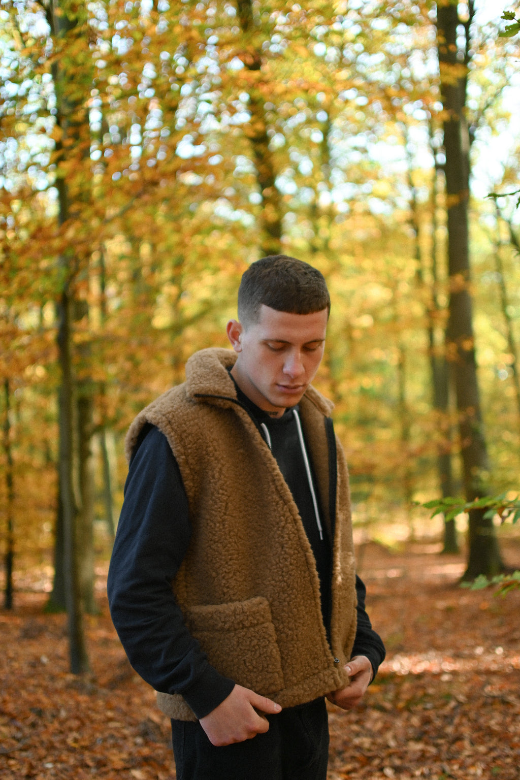 Kamizelka z naturalnej wełny