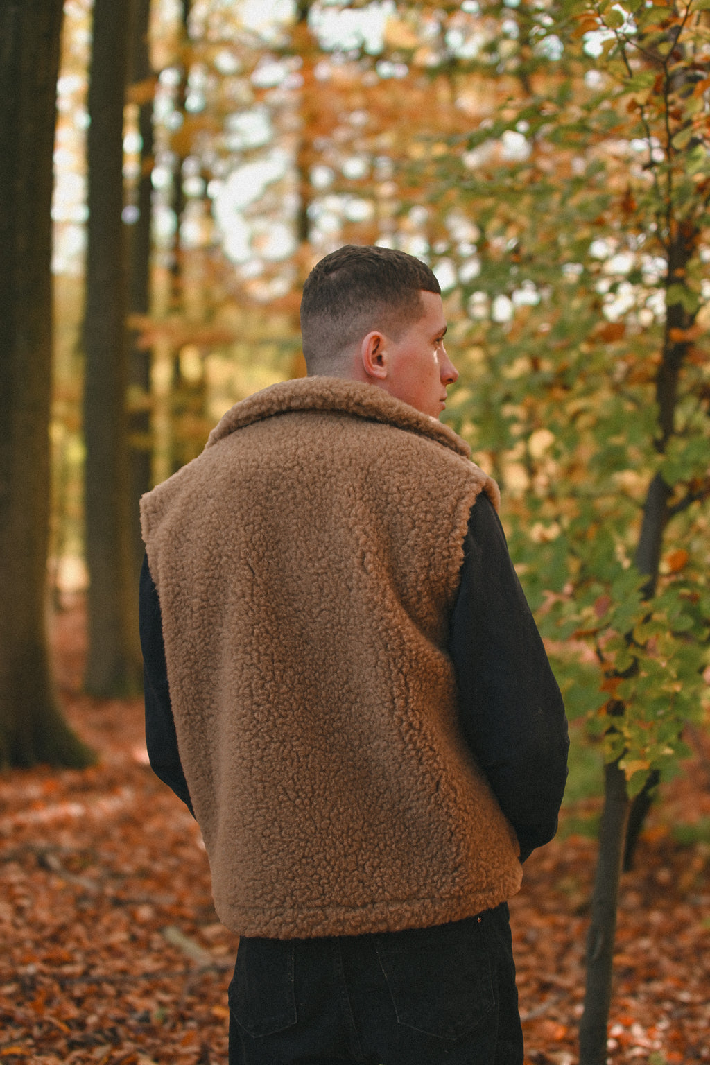 Kamizelka z naturalnej wełny