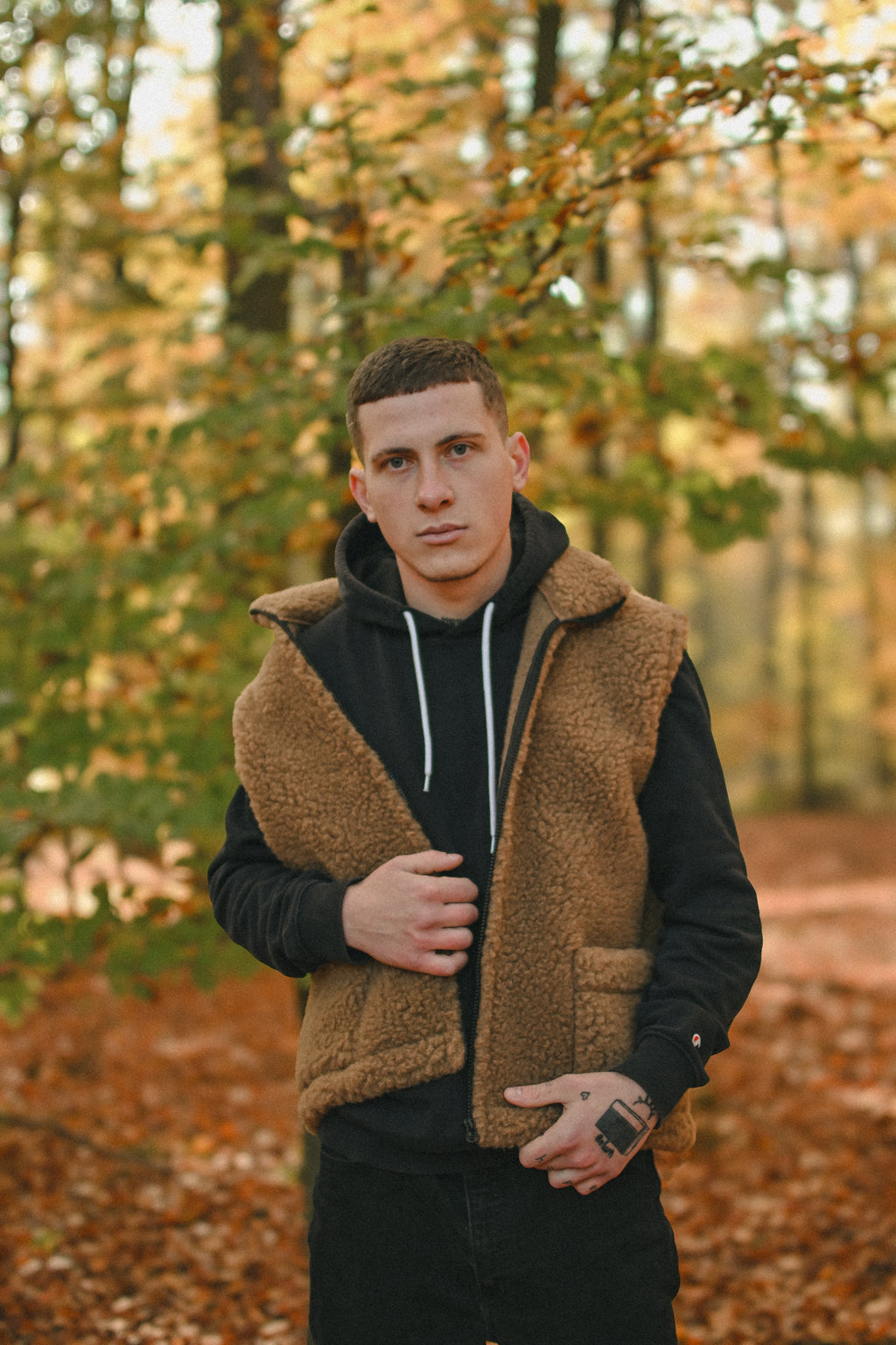 Kamizelka z naturalnej wełny