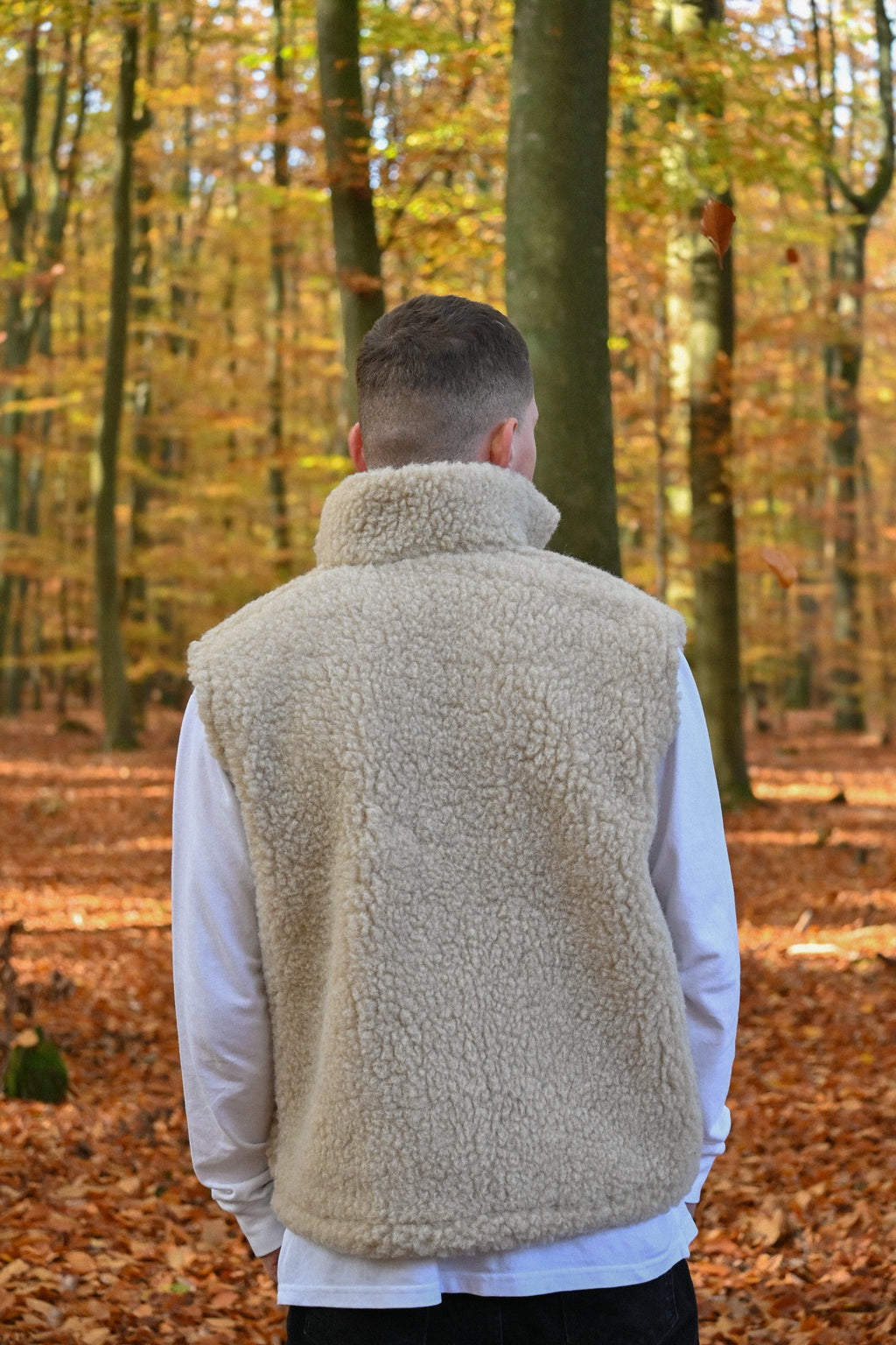 Kamizelka z naturalnej wełny