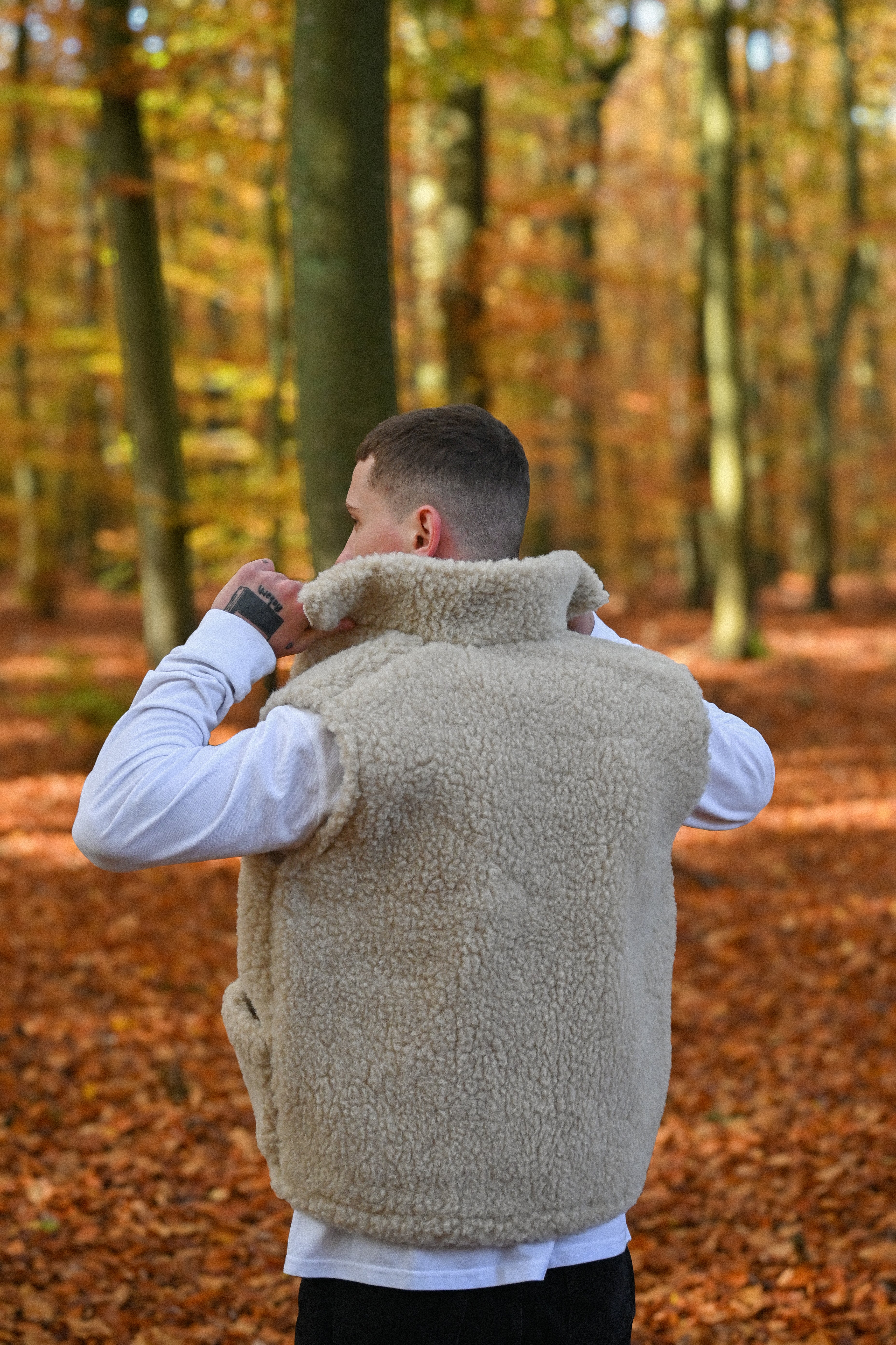 Kamizelka z naturalnej wełny