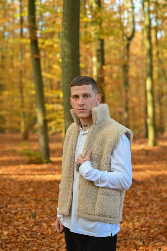 Kamizelka z naturalnej wełny