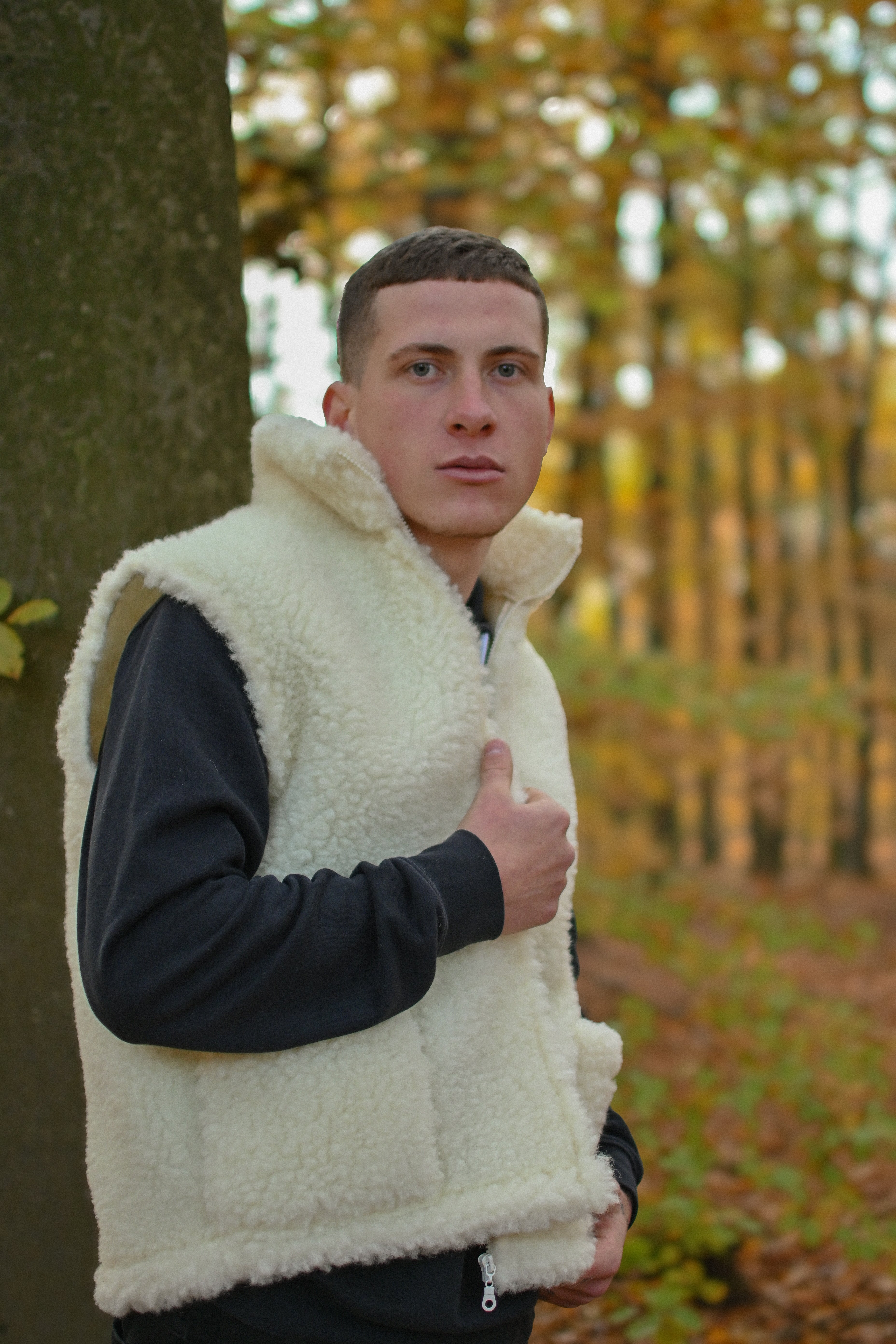 Kamizelka z naturalnej wełny