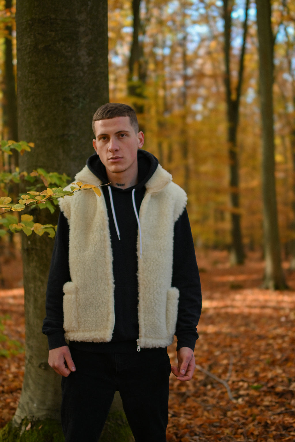 Kamizelka z naturalnej wełny