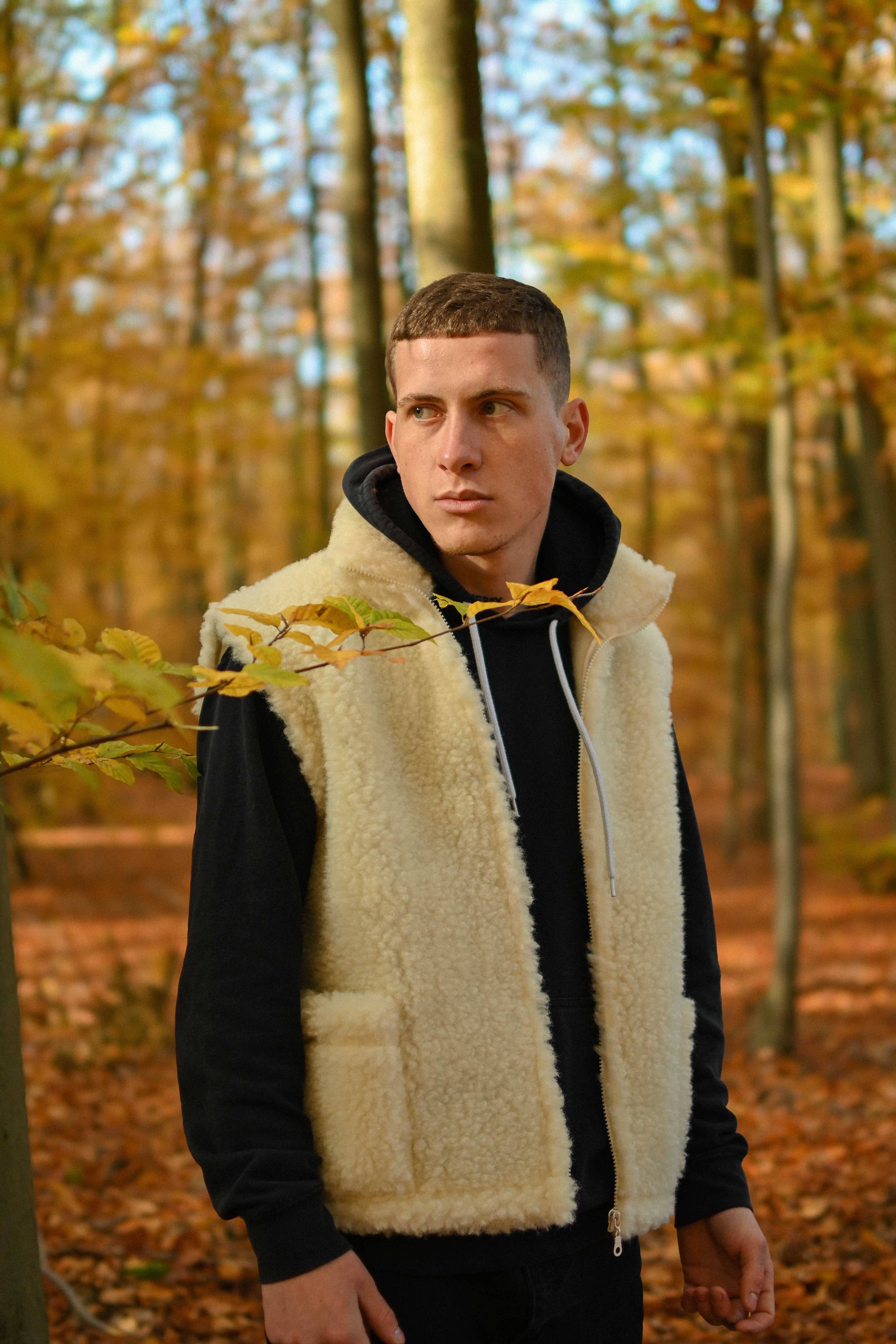 Kamizelka z naturalnej wełny