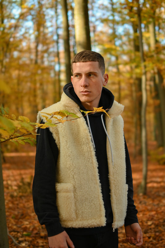 Kamizelka z naturalnej wełny