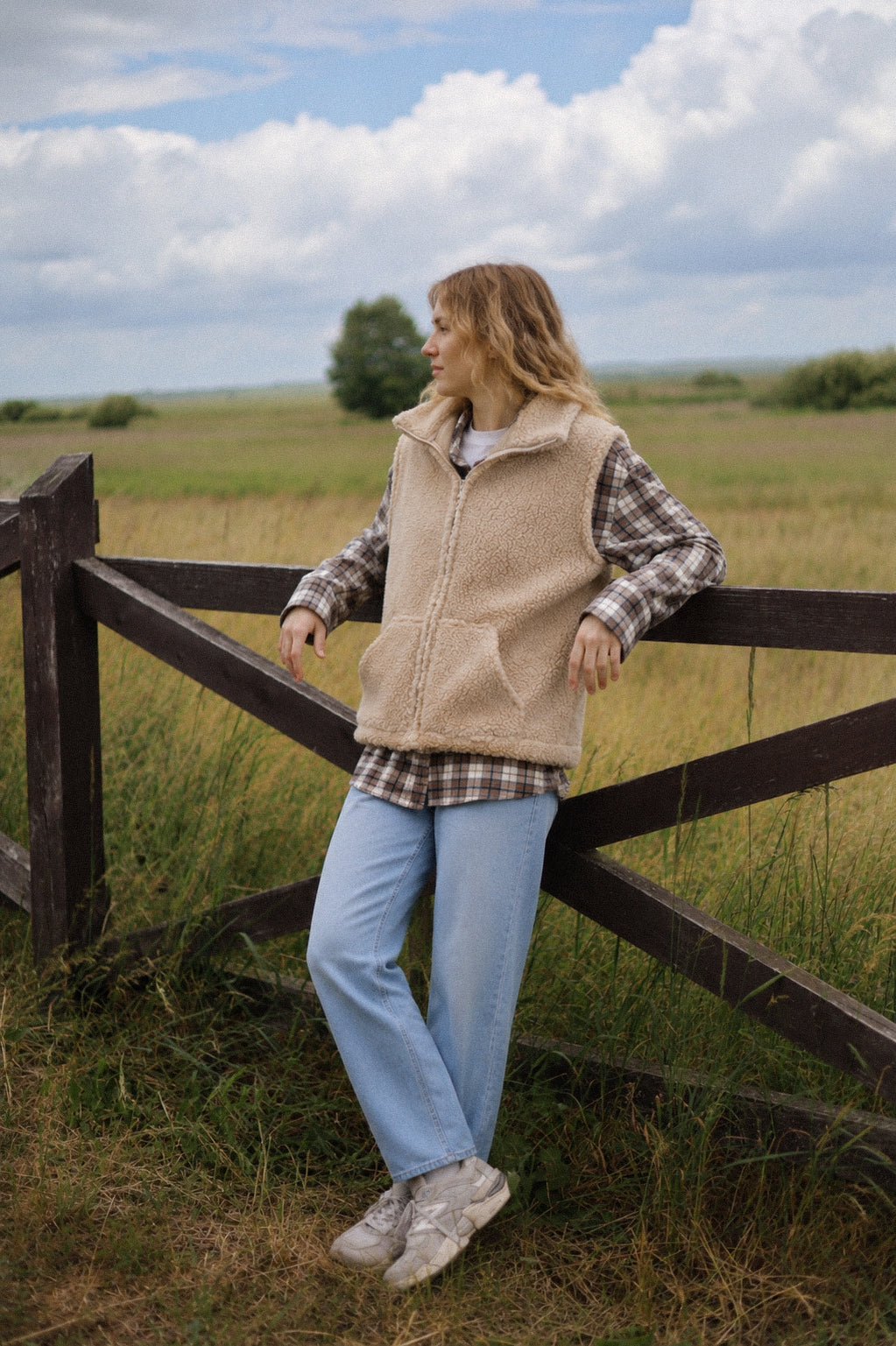 LINO – Merino Wollweste Beige