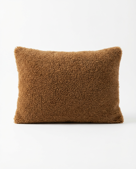 Poduszka Merino 60×40 — Brązowa