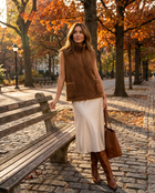 SOFT – Merino Wollweste Braun